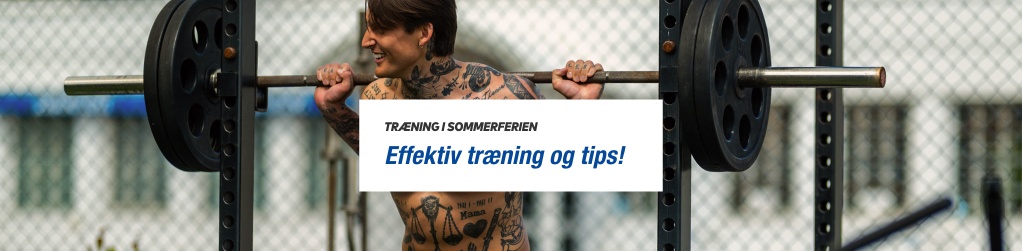 Trning i sommerferien